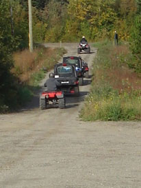 ATVs at Canadian Country Cabins