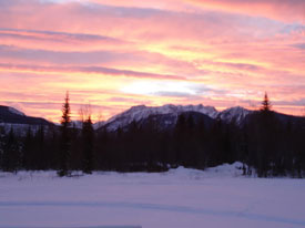 Sunsets at Canadian Country Cabins