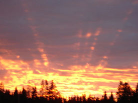 Sunsets at Canadian Country Cabins